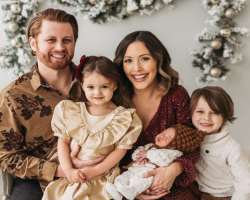 She mainly creates vlogs all about his family; she featured her family which includes her husband Adam and two sons London and Hayden and one daughter